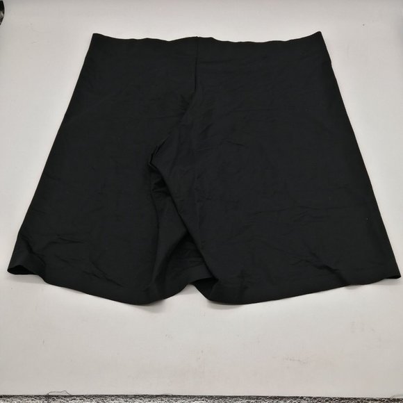 Nearly Nude Womens Panties Black Tap Pants Nylon Blend Cotton Liner M/L NEW - Picture 2 of 9